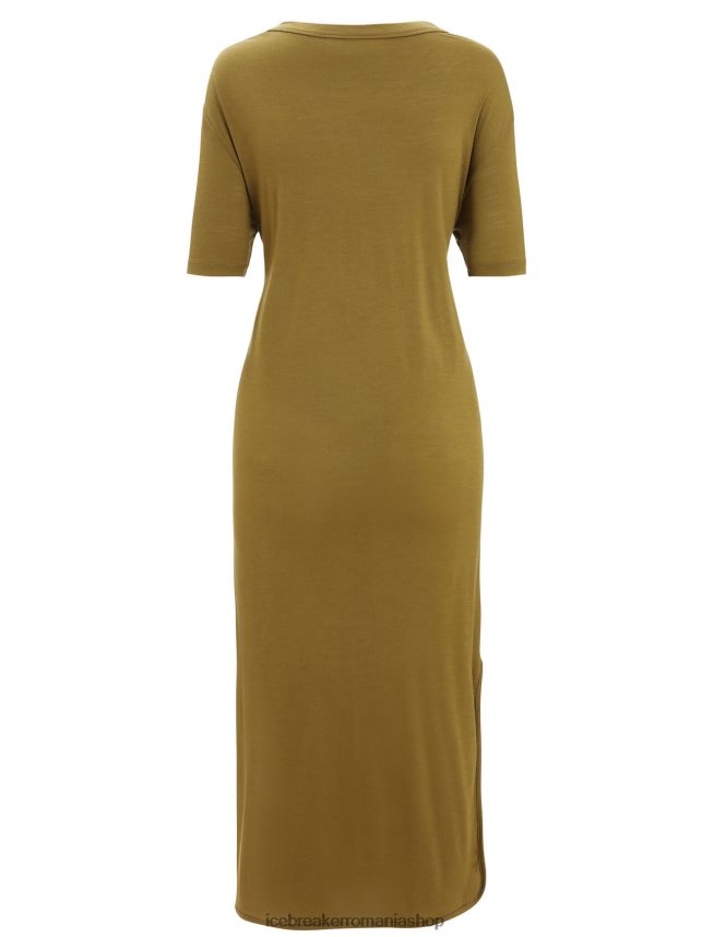 Icebreaker îmbrăcăminte alge femei rochie merinos granar DL46T726