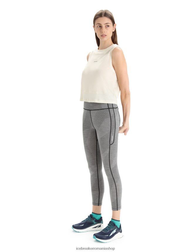 Icebreaker îmbrăcăminte cretă femei rezervor zoneknit merinos DL46T655