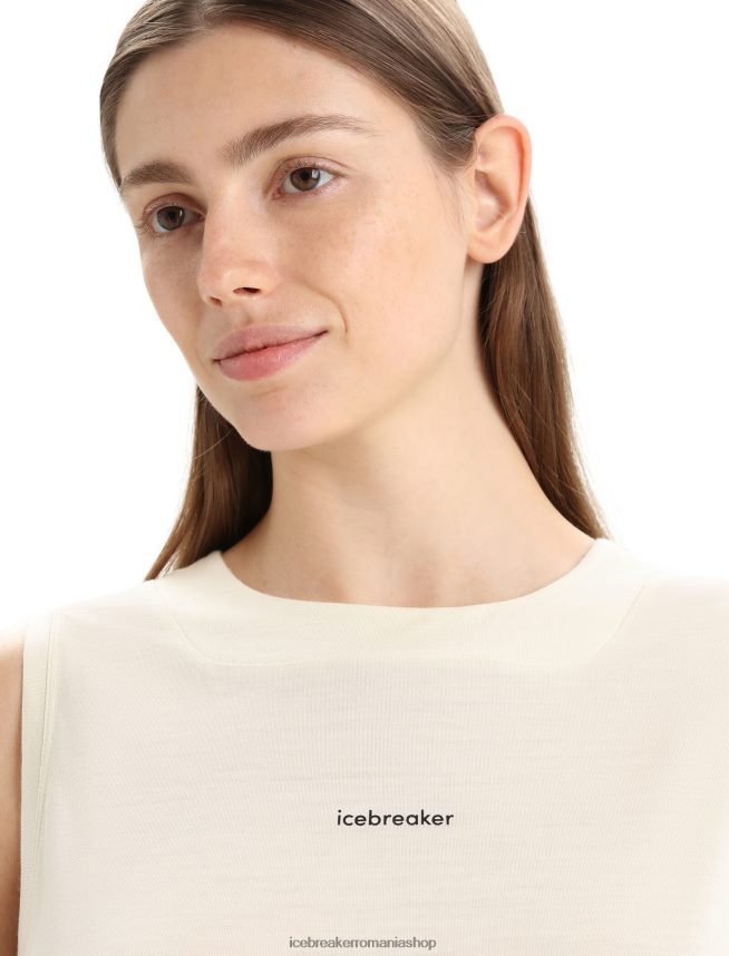 Icebreaker îmbrăcăminte cretă femei rezervor zoneknit merinos DL46T655