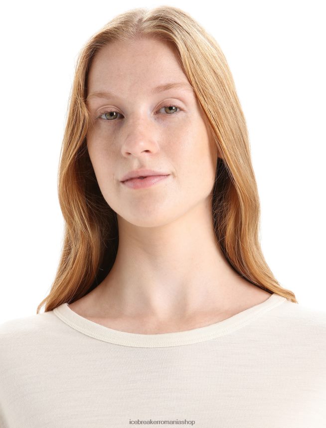 Icebreaker îmbrăcăminte cretă femei tricou cu mânecă scurtă merino granary DL46T625