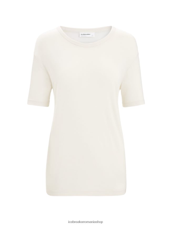 Icebreaker îmbrăcăminte cretă femei tricou cu mânecă scurtă merino granary DL46T625