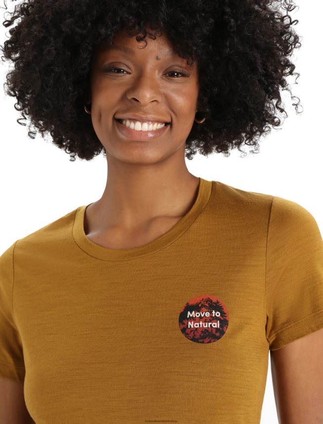 Icebreaker îmbrăcăminte cuișoare femei tricou cu mânecă scurtă merino tech lite ii natural alps DL46T812