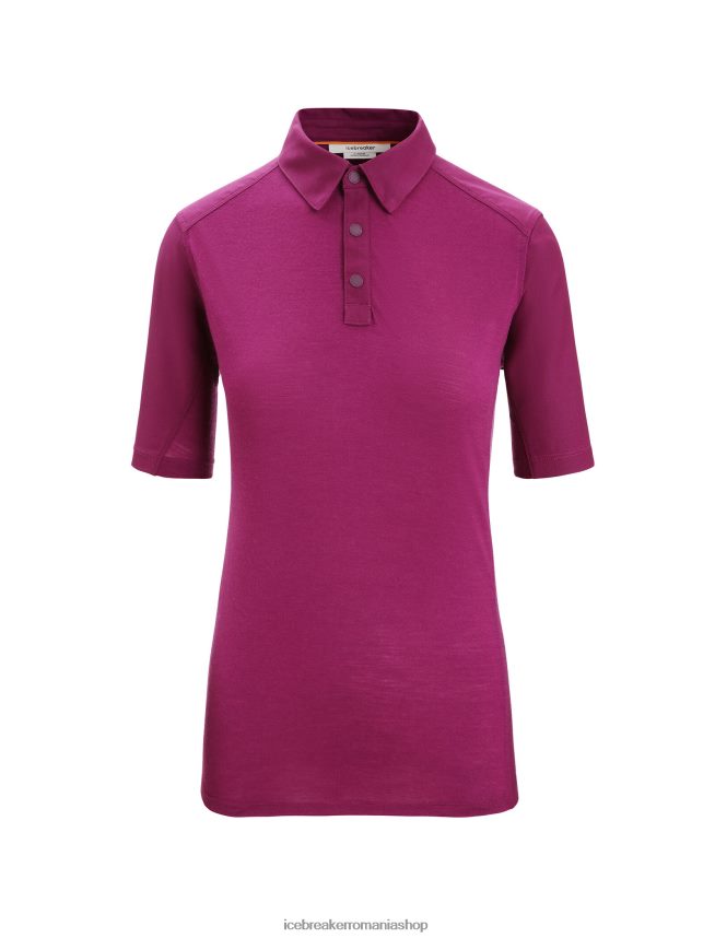 Icebreaker îmbrăcăminte du-te boabe femei top cu mânecă scurtă merino hike DL46T649