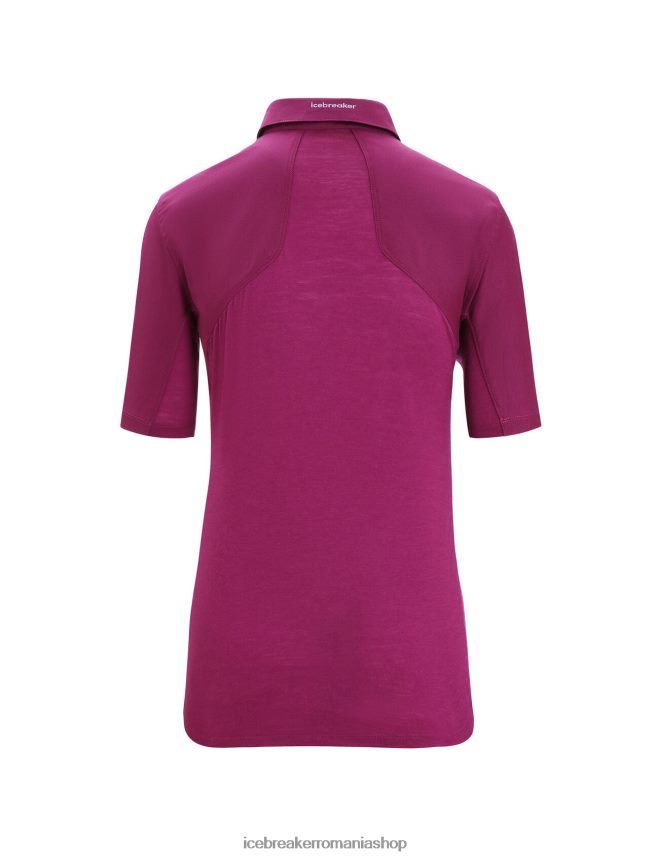 Icebreaker îmbrăcăminte du-te boabe femei top cu mânecă scurtă merino hike DL46T649