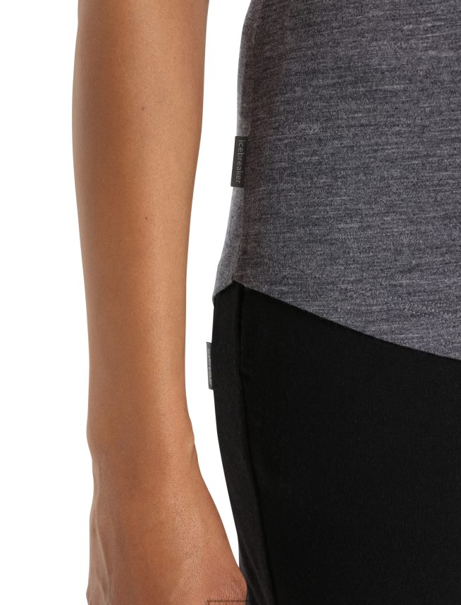 Icebreaker îmbrăcăminte erica de la miezul nopţii femei tricou cu mânecă scurtă merino sphere ii DL46T607