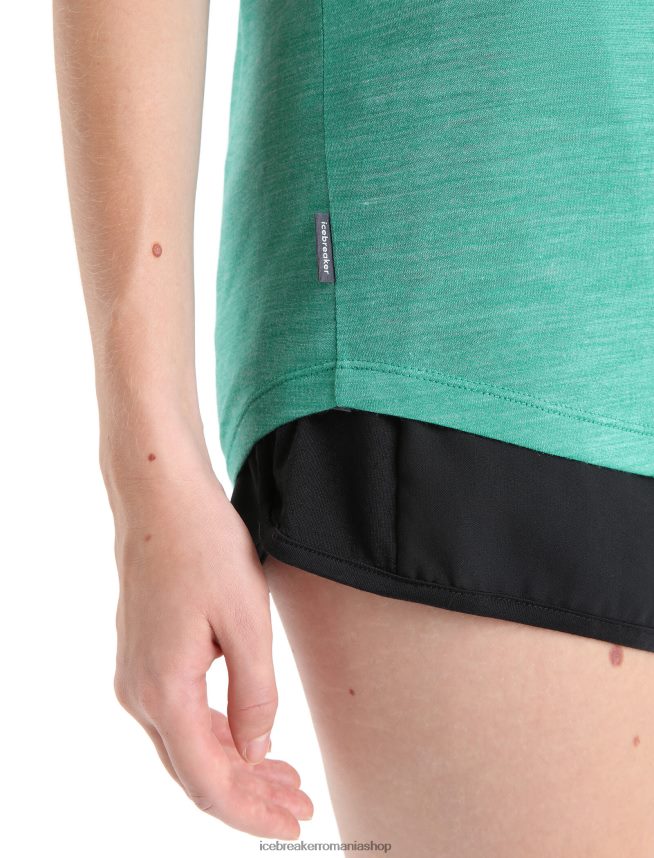 Icebreaker îmbrăcăminte erica proaspata femei tricou cu mânecă scurtă merino sphere ii hitt DL46T672