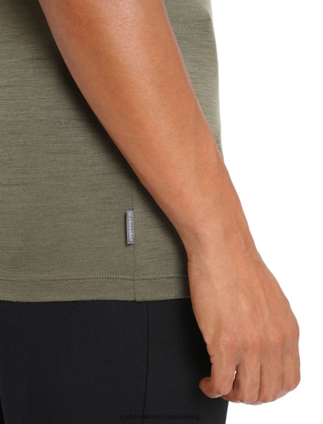 Icebreaker îmbrăcăminte loden femei tricou cu mânecă scurtă merino tech lite ii DL46T601