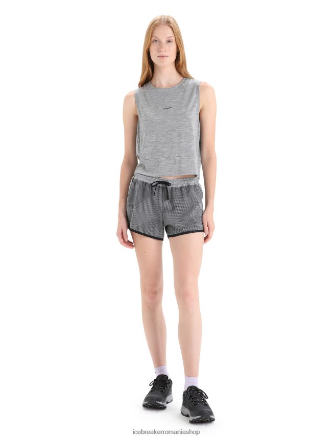 Icebreaker îmbrăcăminte metrou Heather femei rezervor zoneknit merinos DL46T656